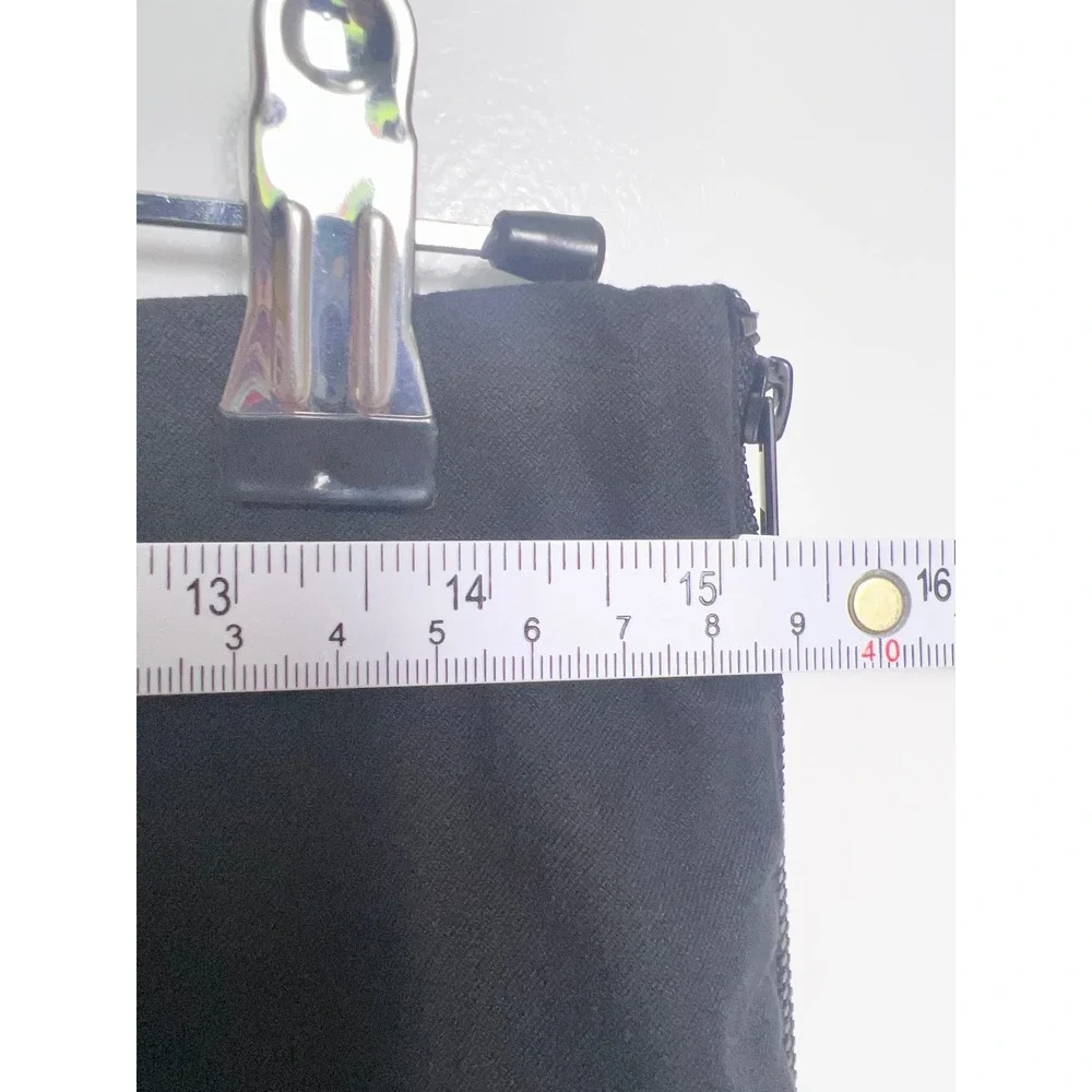 Everlane Womens Black Cotton Stretch Mini‎ Skirt Side Zip Back Vent 10 Office